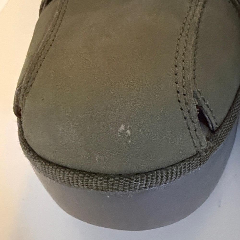 Fly London BURI481FLY Wedge Sandals in Olive Green Womens size 42/11-11.5 - Picture 11 of 13